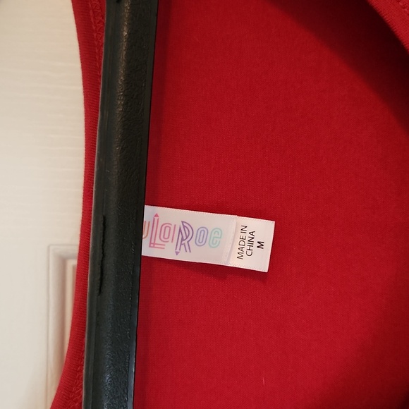 LuLaRoe Red Classic Tee - Picture 2 of 3